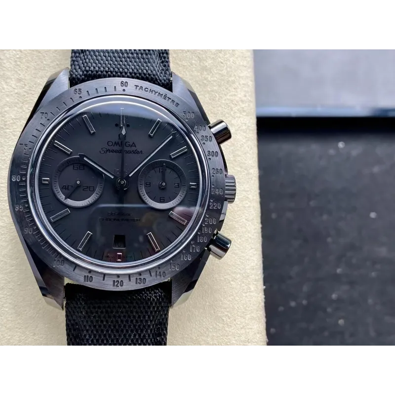 Omega Speedmaster Dark Side of the Moon Black Black 311.92.44.51.01.005 Replica - Zwarte Wijzerplaat Keramiek