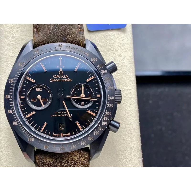 Omega Speedmaster Moonwatch 311.92.44.51.01.006 Replica - Zwarte Wijzerplaat Tachymeter Lunette