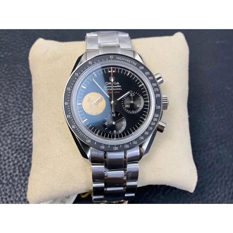 Omega Speedmaster Moonwatch 311.90.42.30.01.001 Replica - Zwarte Wijzerplaat Tachymeter Lunette
