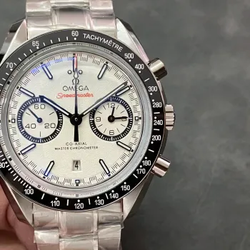 Omega Speedmaster Racing 310.30.42.50.02.001 Replica - Witte Wijzerplaat Roestvrij Staal