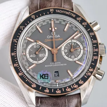 Omega Speedmaster Racing 329.23.44.51.06.001 Replica - Grijze Wijzerplaat Tachymeter Lunette
