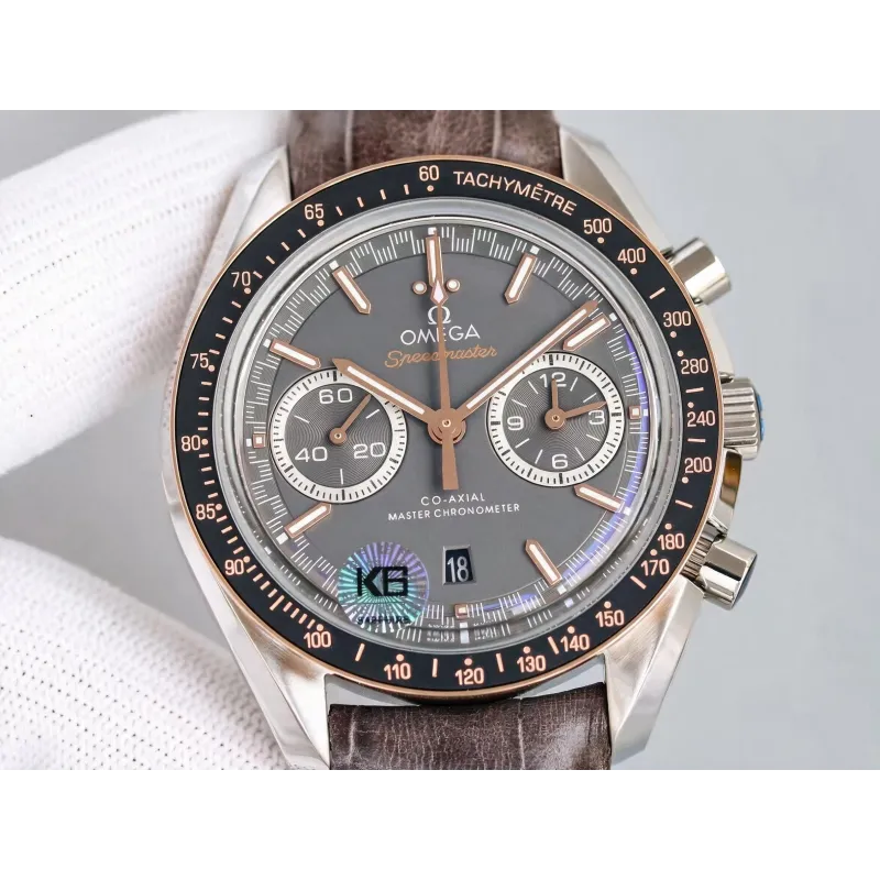 Omega Speedmaster Racing 329.23.44.51.06.001 Replica - Grijze Wijzerplaat Tachymeter Lunette