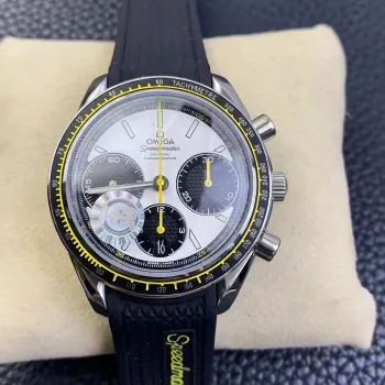 Omega Speedmaster Racing 326.32.40.50.04.001 Replica - Witte Wijzerplaat Roestvrij Staal