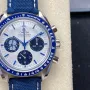 Omega Speedmaster Snoopy 310.32.42.50.02.001 Replica - Zilveren Wijzerplaat Roestvrij Staal