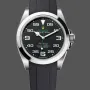 Rolex Air-King 126900 Replica - Zwarte Wijzerplaat Rubberen Band