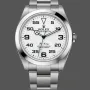 Rolex Air-King 126900 Replica - Witte Wijzerplaat Oyster Armband