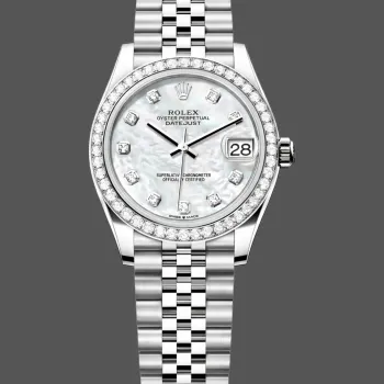 Rolex Datejust 31 Uniseks 278384RBR Replica - Parelmoer Wijzerplaat Diamanten Lunette