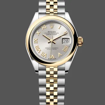 Rolex Lady-Datejust Uniseks 279163 Replica - Zilveren Wijzerplaat Jubilee Armband