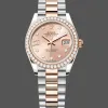 Rolex Lady-Datejust 28 Uniseks 279381RBR Replica - Roze Wijzerplaat Diamanten Lunette