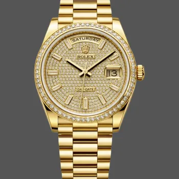 Rolex Day-Date 40 228398TBR Replica - Gouden Wijzerplaat Diamanten Lunette