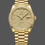 Rolex Day-Date 40 228398TBR Replica - Gouden Wijzerplaat Diamanten Lunette