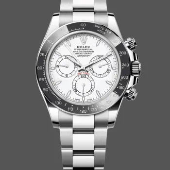 Rolex Daytona 126502 126502 Replica - Witte Wijzerplaat Oyster Armband