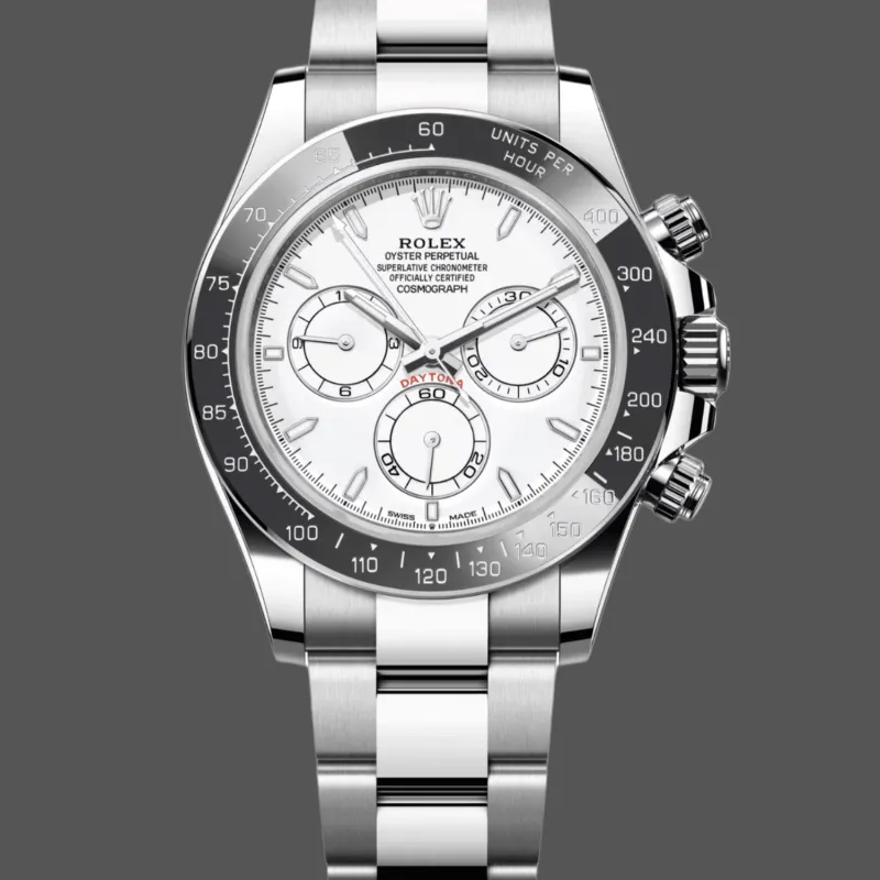 Rolex Daytona 126502 126502 Replica - Witte Wijzerplaat Oyster Armband