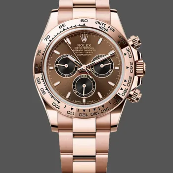 Rolex Cosmograph Daytona 126505 Replica - Chocoladebruine Wijzerplaat Tachymeter Lunette