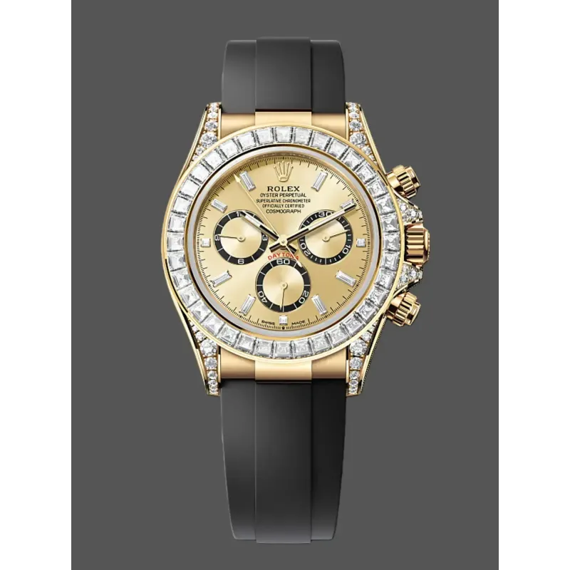 Rolex Daytona 126538TBR Replica - Champagne Wijzerplaat Diamanten Lunette