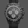 Rolex DiW Daytona All Carbon Graphite Replica - Zwarte Wijzerplaat Tachymeter Lunette