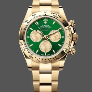 Rolex Cosmograph Daytona John Mayer 126508 Replica - Groene Wijzerplaat Tachymeter Lunette