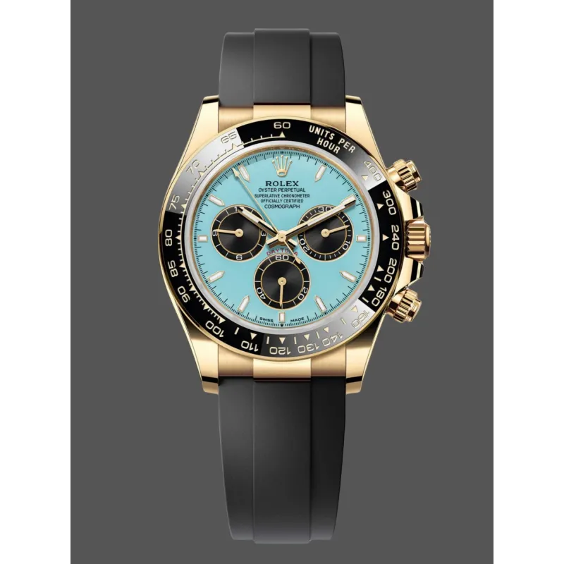 Rolex Cosmograph Daytona 126518LN Replica - IJsblauwe Wijzerplaat Tachymeter Lunette