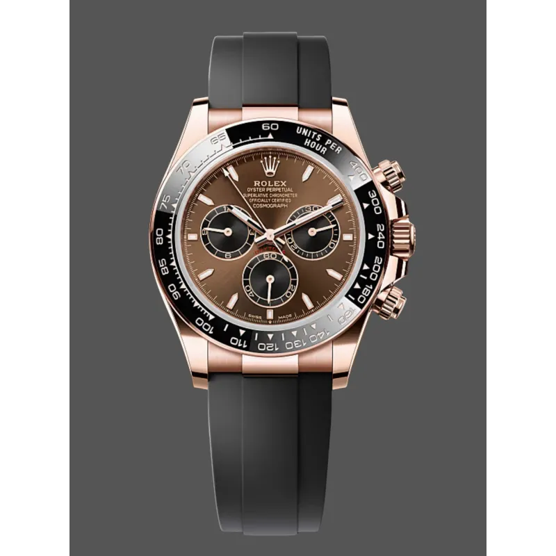 Rolex Cosmograph Daytona 126515LN Replica - Chocoladebruine Wijzerplaat Tachymeter Lunette