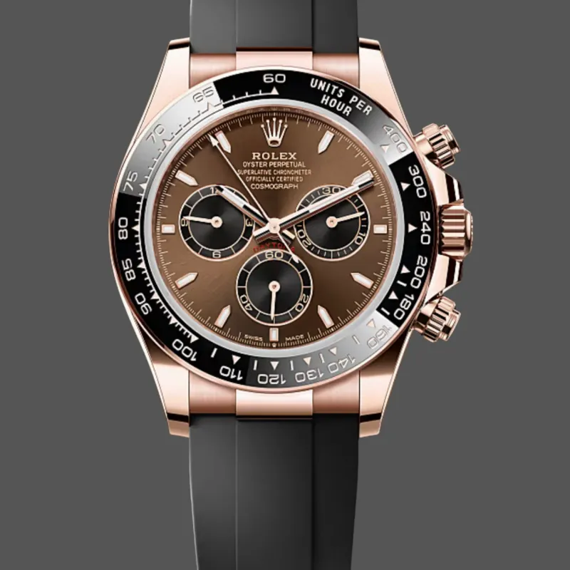Rolex Cosmograph Daytona 126515LN Replica - Chocoladebruine Wijzerplaat Tachymeter Lunette
