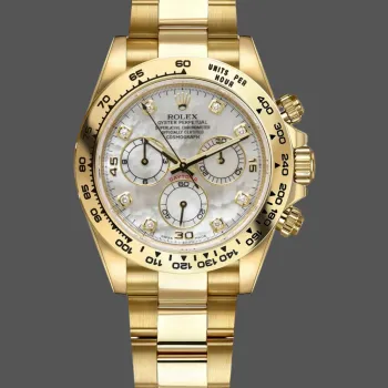 Rolex Daytona 116508 Replica - Parelmoer Wijzerplaat Roestvrij Staal