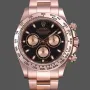 Rolex Daytona Reverse Panda 116505 Replica - Zwarte Wijzerplaat Oyster Armband