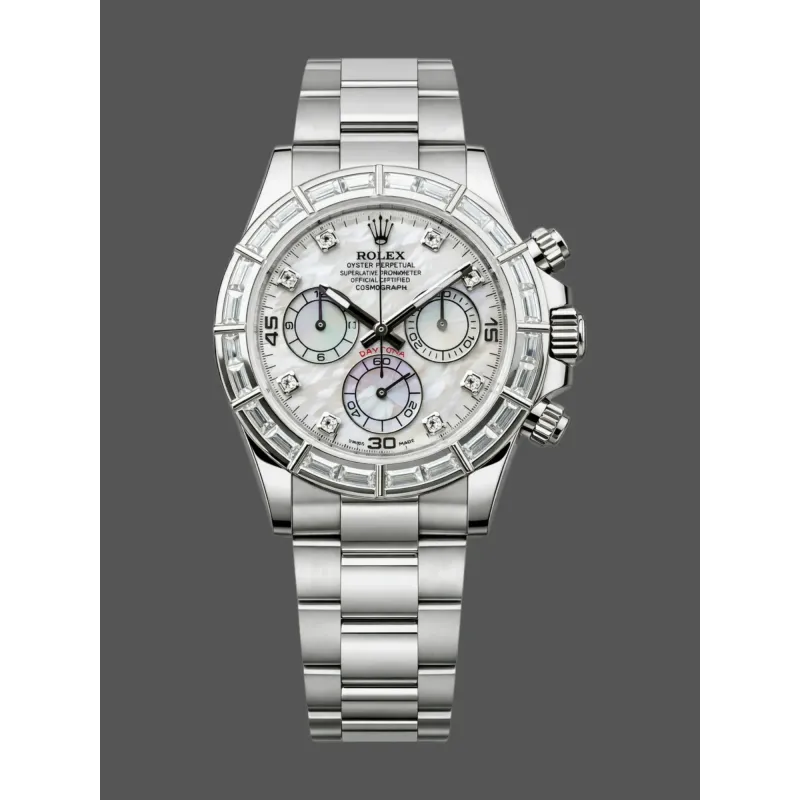 Rolex Daytona Cosmograph 116589BR Replica - Parelmoer Wijzerplaat Diamanten Lunette