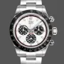 Rolex Daytona Big Red 6263 Replica - Witte Wijzerplaat Oyster Armband