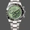 Rolex Daytona Platona 126506 Replica - Groene Wijzerplaat Oyster Armband
