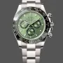 Rolex Daytona Platona 126506 Replica - Groene Wijzerplaat Oyster Armband