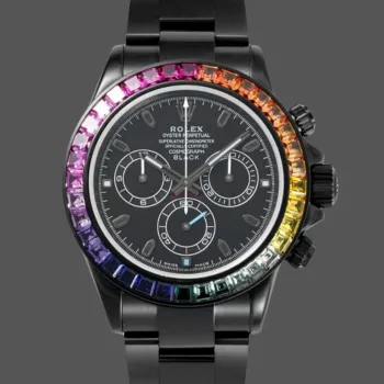 Rolex Daytona 116520 Replica - Zwarte Wijzerplaat Oyster Armband