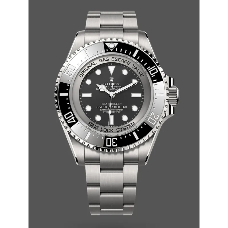 Rolex Deepsea 126067 Replica - Zwarte Wijzerplaat Oyster Armband