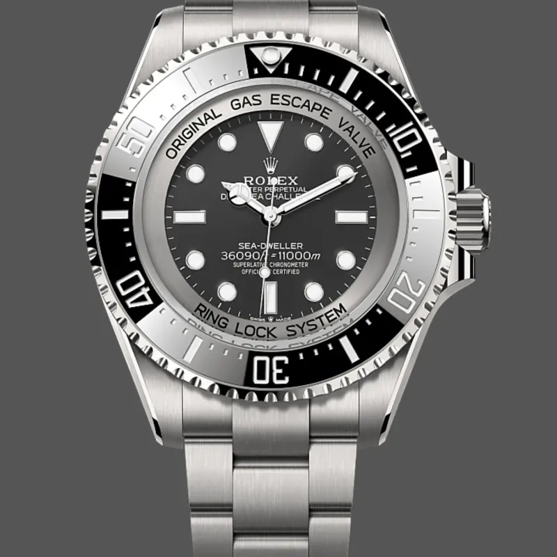 Rolex Deepsea 126067 Replica - Zwarte Wijzerplaat Oyster Armband