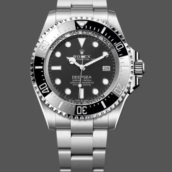 Rolex Sea-Dweller Deepsea 136660 Replica - Zwarte Wijzerplaat Oyster Armband