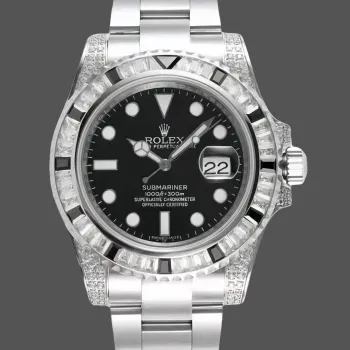 Rolex Submariner Hulk 116610 Replica - Zwarte Wijzerplaat Geribbelde Lunette
