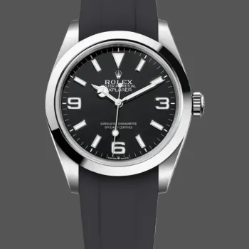 Rolex Explorer 224270 Replica - Zwarte Wijzerplaat Oyster Armband