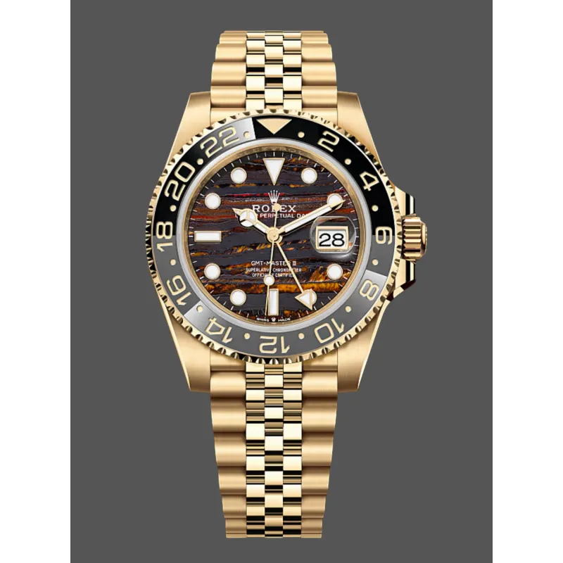 Rolex GMT-Master II Yellow Gold 126718GRNR Replica - Tweekleurig