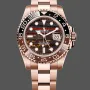 Rolex GMT-Master II Root Beer 126715CHNR Replica - Tiger Iron Oyster Armband