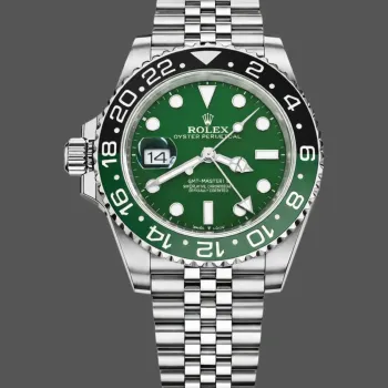 Rolex GMT-Master II 126729VTNR Replica - Groene Wijzerplaat Jubilee Armband