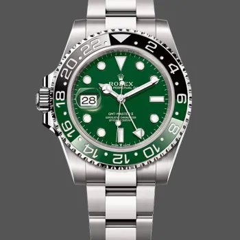 Rolex GMT-Master II 126729VTNR Replica - Groene Wijzerplaat Oyster Armband
