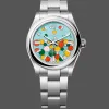 Rolex Oyster Perpetual 31 Celebration Dames 277200 Replica - Turquoise Wijzerplaat Oyster Armband