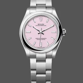 Rolex Oyster Perpetual Dames 277200 Replica - Roze Wijzerplaat Oyster Armband