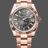Rolex Sky-Dweller s 336935 Replica - Leigrijze Wijzerplaat Roestvrij Staal
