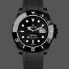 Rolex Submariner Hulk 116610 Replica - Zwarte Wijzerplaat Geribbelde Lunette