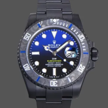 Rolex Submariner Hulk 116610 Replica - Zwarte Wijzerplaat Geribbelde Lunette