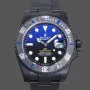 Rolex Submariner Hulk 116610 Replica - Zwarte Wijzerplaat Geribbelde Lunette