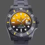 Rolex Submariner Hulk 116610 Replica - Gele Wijzerplaat Geribbelde Lunette