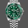 Rolex Submariner Hulk 116610LV Replica - Groene Wijzerplaat Geribbelde Lunette