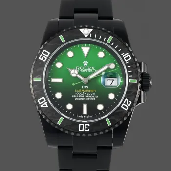 Rolex Submariner Hulk 116610LV Replica - Zwarte Wijzerplaat Geribbelde Lunette