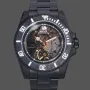 Rolex Submariner 114060 Replica - Geribbelde Lunette Oyster Armband